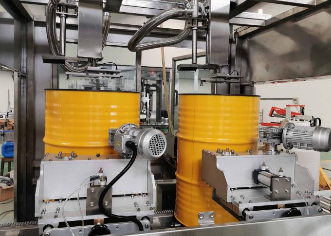 200L voiteluöljyn täyttölinja