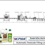 Automatic Pesticide Filling Line Torjunta-aineiden automaattinen täyttölinja
