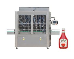 Tomaattipastapurkki ketsupin täyttöpakkaus